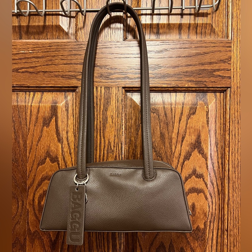 BAGGU Chocolate Brown Shoulder Bag
